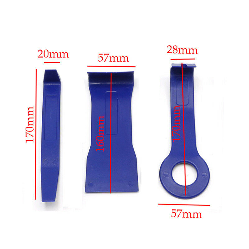 Practical 7 Pcs blue Automobile Audio Player Dismantle Installation System Tool