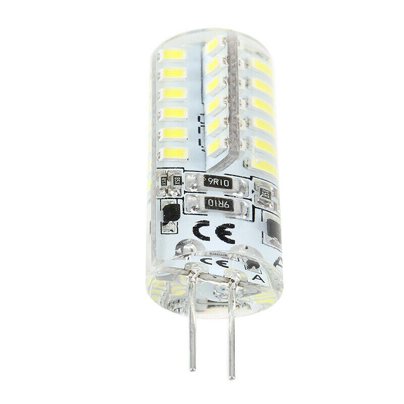 G4 2W 48 LED 3014 SMD White Marine Boat Light Bulb Lamp AC/DC 12V 6500K E9R8R8