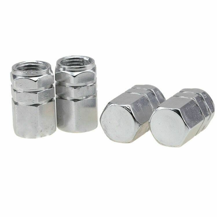4Pcs Aluminum Car Tire Wheel Rims Stem Air Valve Cap Dust Cover Caps Universal