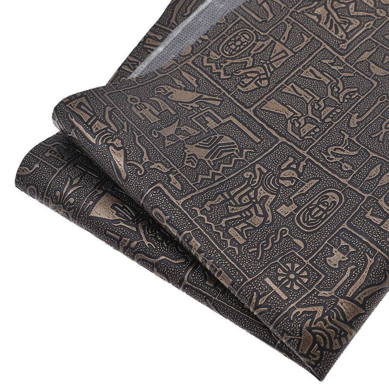 A3 Retro Egyptian PVC Leather Fabric DIY Sewing Supplies Clothing Accessories