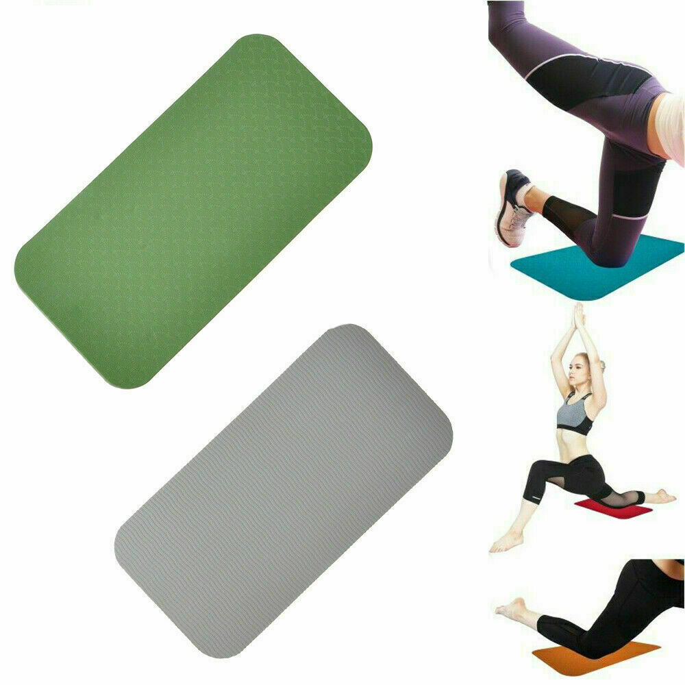 US Yoga Knee Mat Soft Pads Fitness Cushion Gym Sports Plank Pilates Exercise Pad