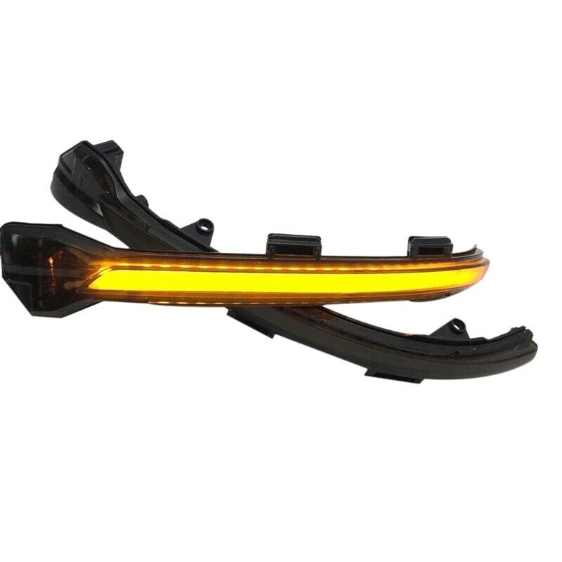 Car Dynamic LED Turn Signal Rearview Mirror Indicator Light For-Golf 7 Mk7 7.5C9
