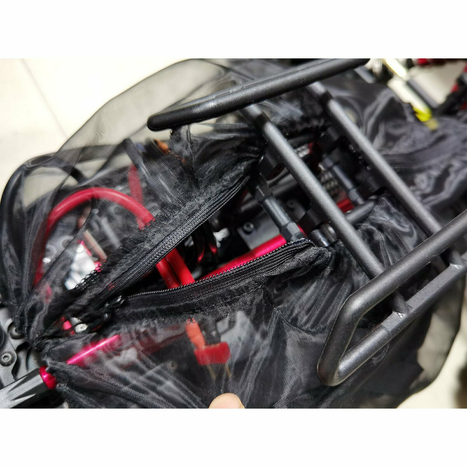 Chassis Dirt Dust Resist Guard Cover Net For ARRMA KRATON EXB 1/8 RC Car Black