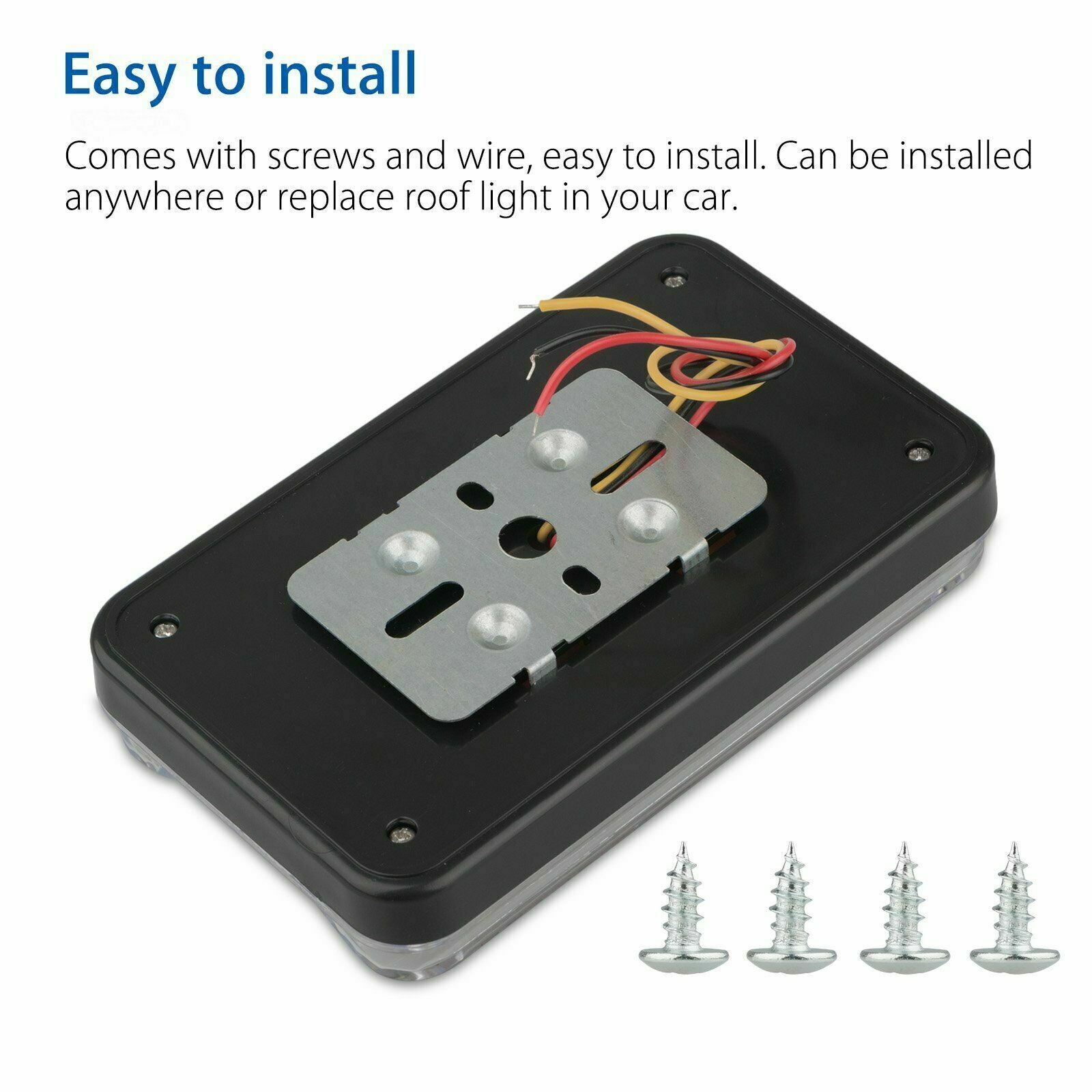 New 12V 36 LED Car Vehicle Interior Dome Roof Ceiling Reading Trunk Light Lamp