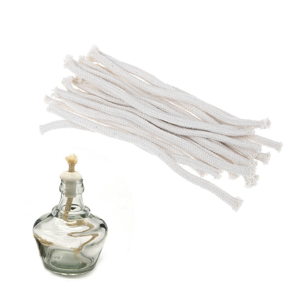 5Pcs 6mm Fiberglass wick alcohol kerosene oil lamp candle fuel 15.l8