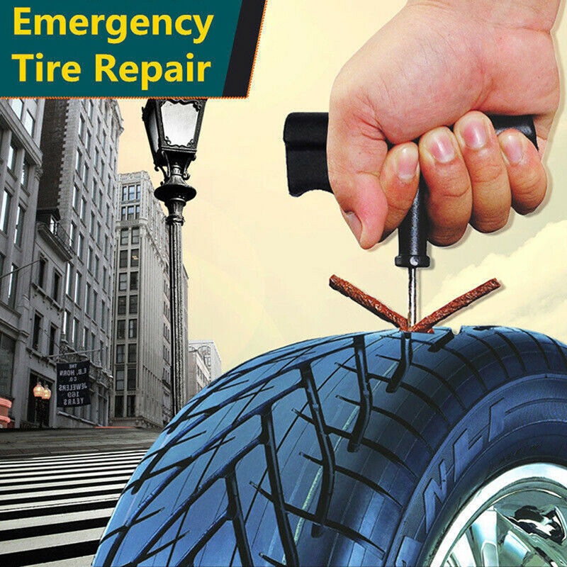 5pcs Car Motorcycle Tyre Tubeless Seal Strip Plug Tire Puncture Repair To.l8
