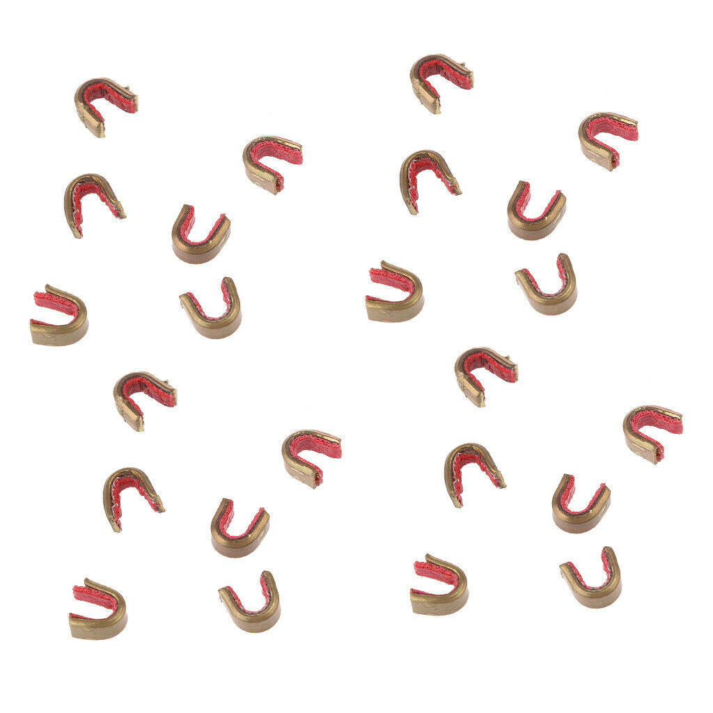 Copper Bowstring Nocks - Pack of 24