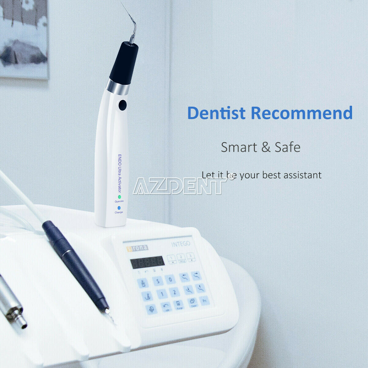 Dental Ultra Endo Activator Handpiece Irrigator + Apex Locator Kit
