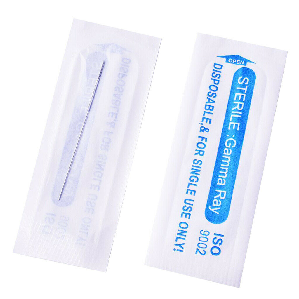 100Pcs   Permanent   Makeup   Eyebrow   Tattoo   Machine   Disposable   3R