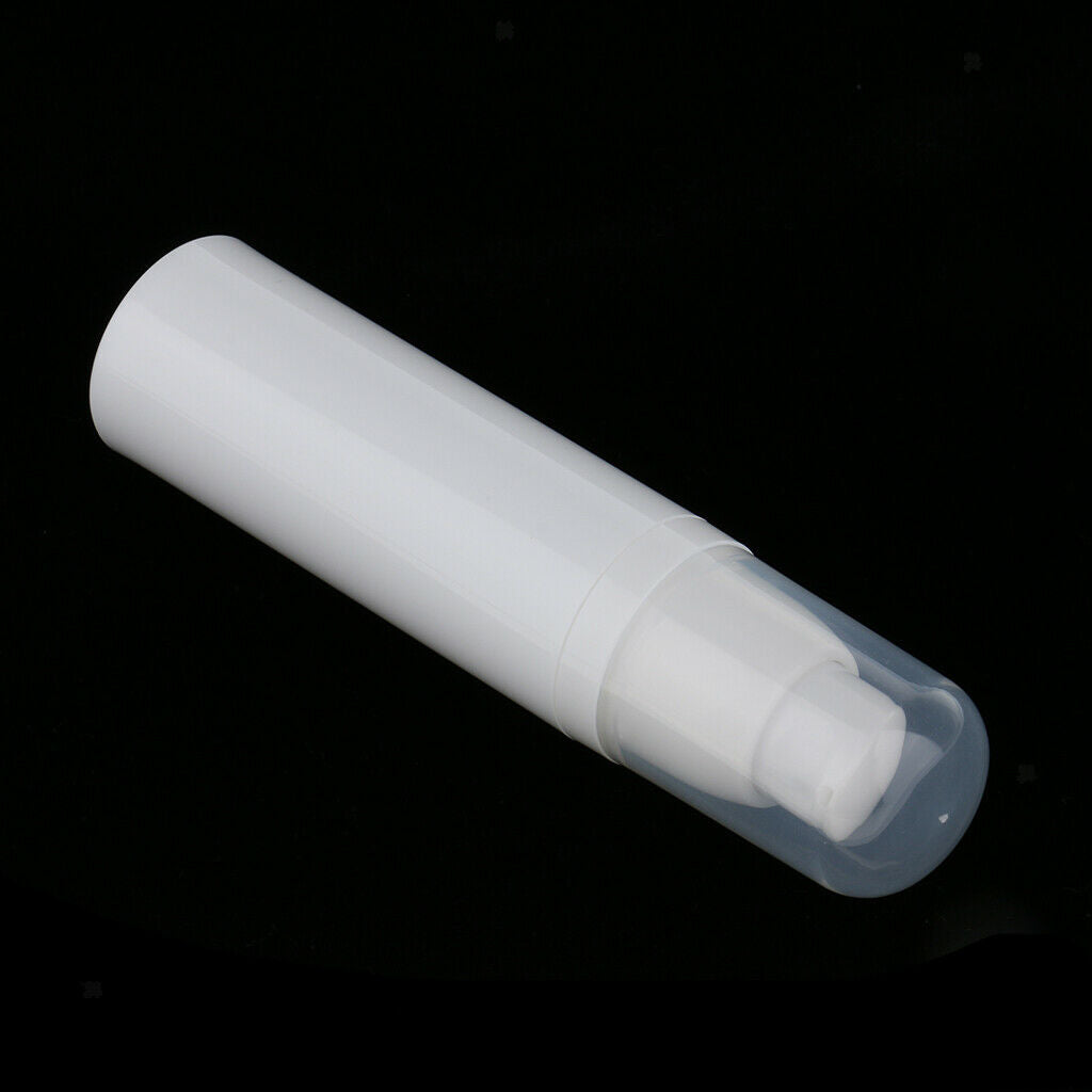 3 Pieces 30ml Empty Refillable Airless Lotion Pump Cosmetic Bottle 3 Funnels