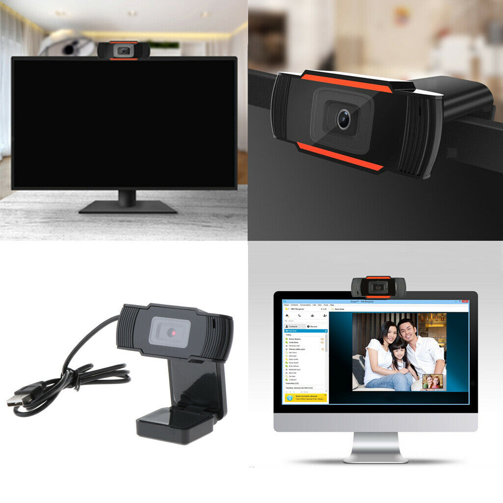 Webcam Auto Focusing USB 480P HD Video Camera For Computer PC Laptop Desktop