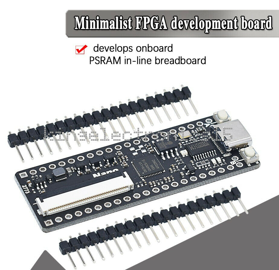 Nano minimalist line FPGA development board breadboard GW1N-1 NEW