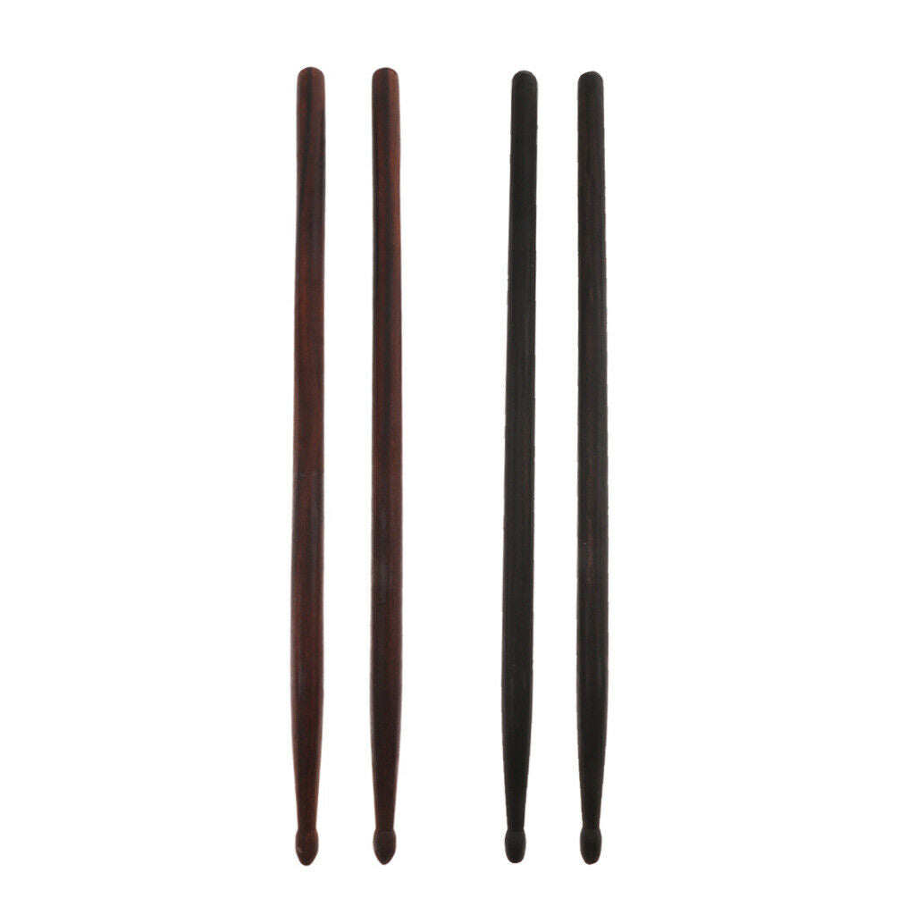 Durable 1 Pair Drum Drumsticks Mallet Drum Parts Coffee