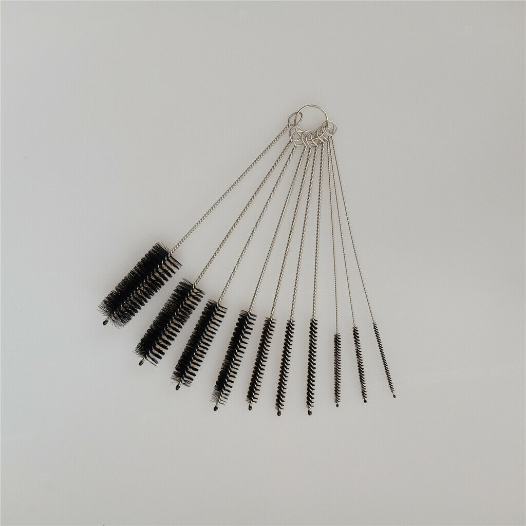 Pipe Cleaning Brushes, Metal Wire Bristles, Cleaning Brush Set For Bottle
