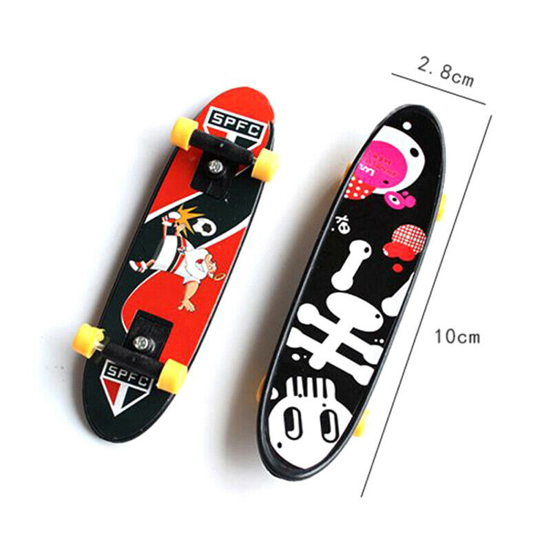 Plastic Mini Skate Finger Skateboarding Fingerboard Novelty Toys For Boys.l8