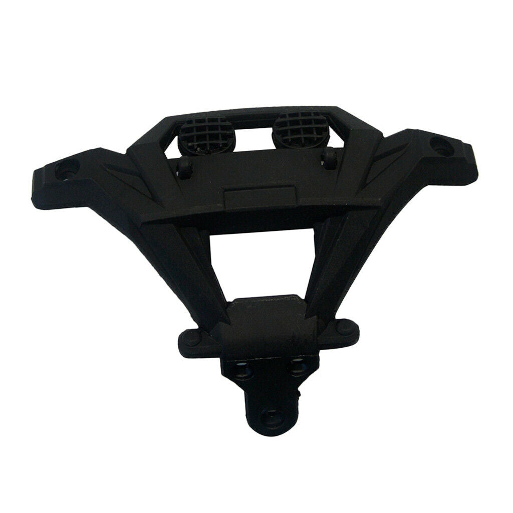 2Pcs Rc Car Front Rear Bumper DIY Fit for Xinlehong 9125 Replacements Black