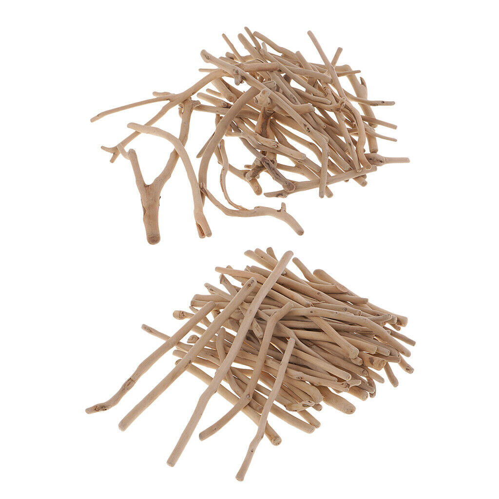 250g Driftwood Sticks Northumbrian Coastline Display Wreath Arts Crafts DIY