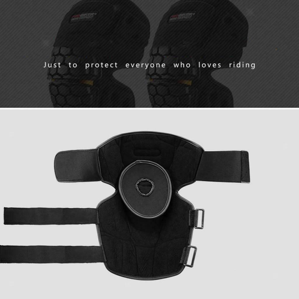 Heavy Duty Knee Pads Protective Motorcycle Guard Leg Braces Sleeve Protector