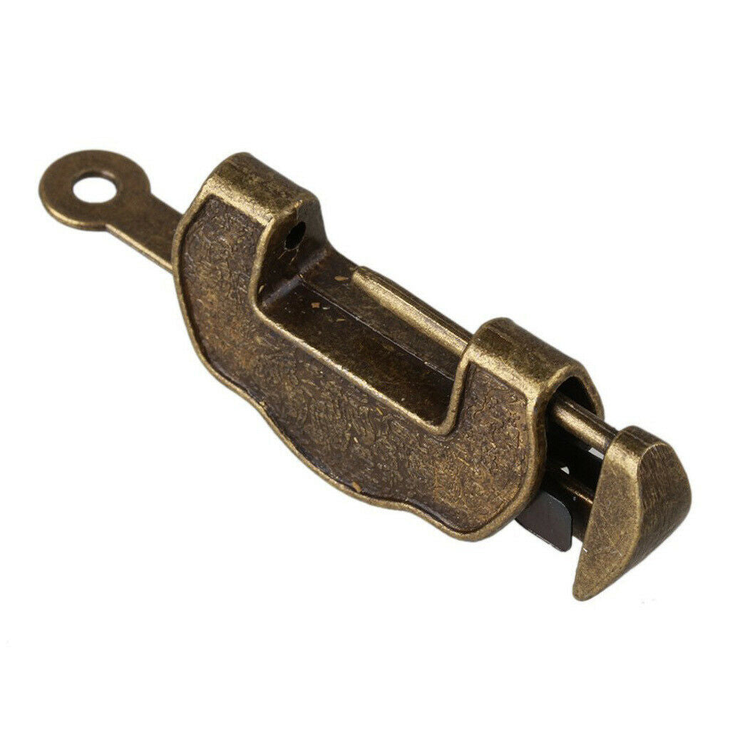 2 Pieces Zinc Alloy Chinese Mini Combination Love Lock Padlock for Furniture