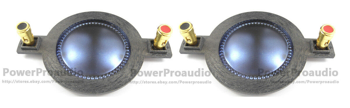 2 x 44.4MM Voice Coil Blue Film 44 Core Horn Tweeter Driver Diaphragm