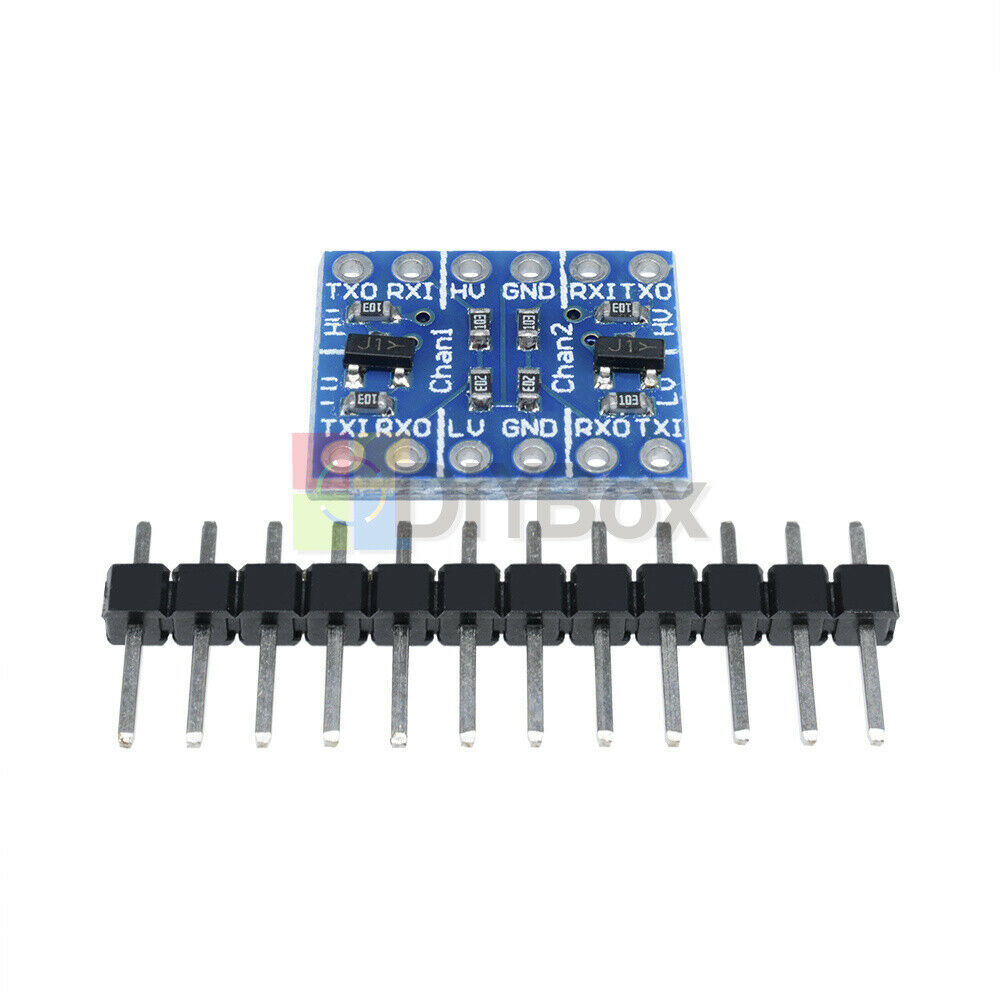 10PCS 2 CH 2-Channel IIC I2C Logic Level Converter Bi-Directional Module 5-3.3V