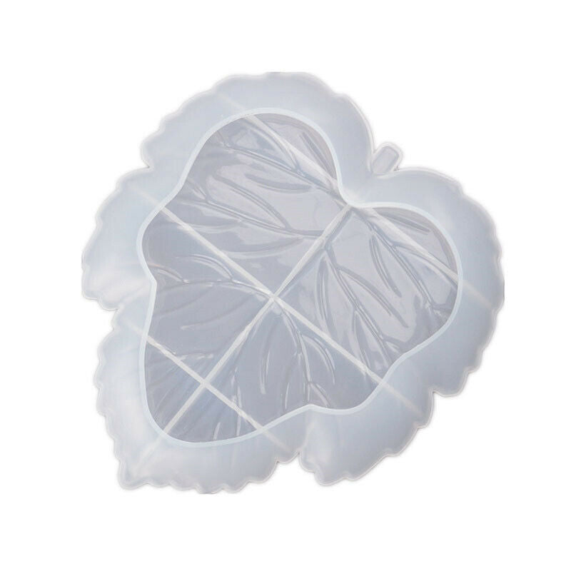 19CM Maple Leaf Hemp Leaf Ashtray Tray Dish Mirror Silicone Mold DIY MouldBDAU