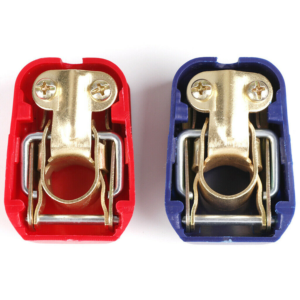 Battery Clamps 12V Minus Plus For Cars Caravan Marine Set B