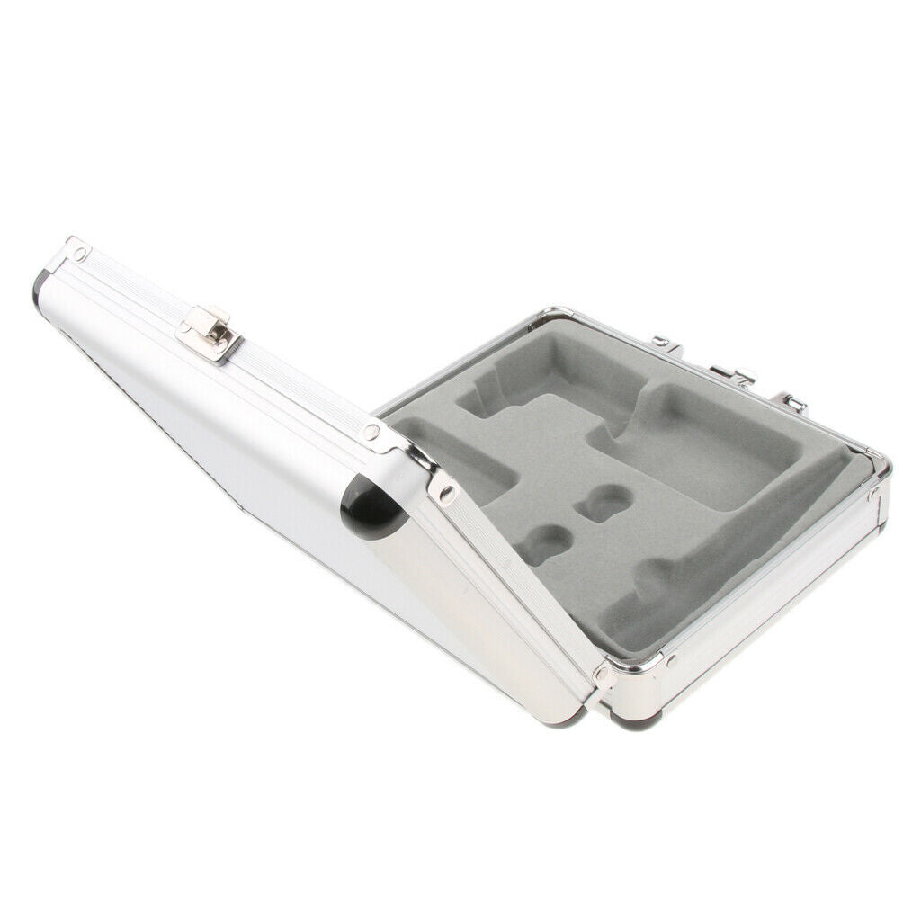 Aluminum Travel Tattoo Machine Kit Train Case Carrying Box Organizer Holder