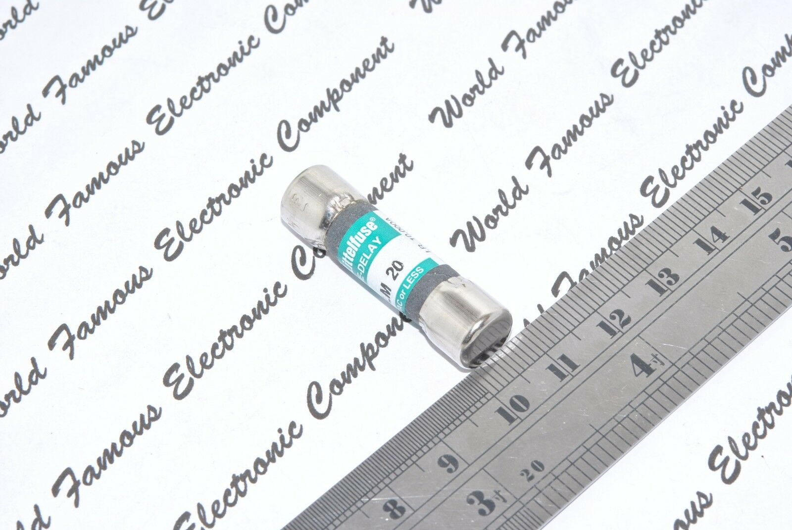 1pcs - LITTELFUSE FLM20 20A 250V TIME-DELAY MIDGET FUSE / MISC FUSE