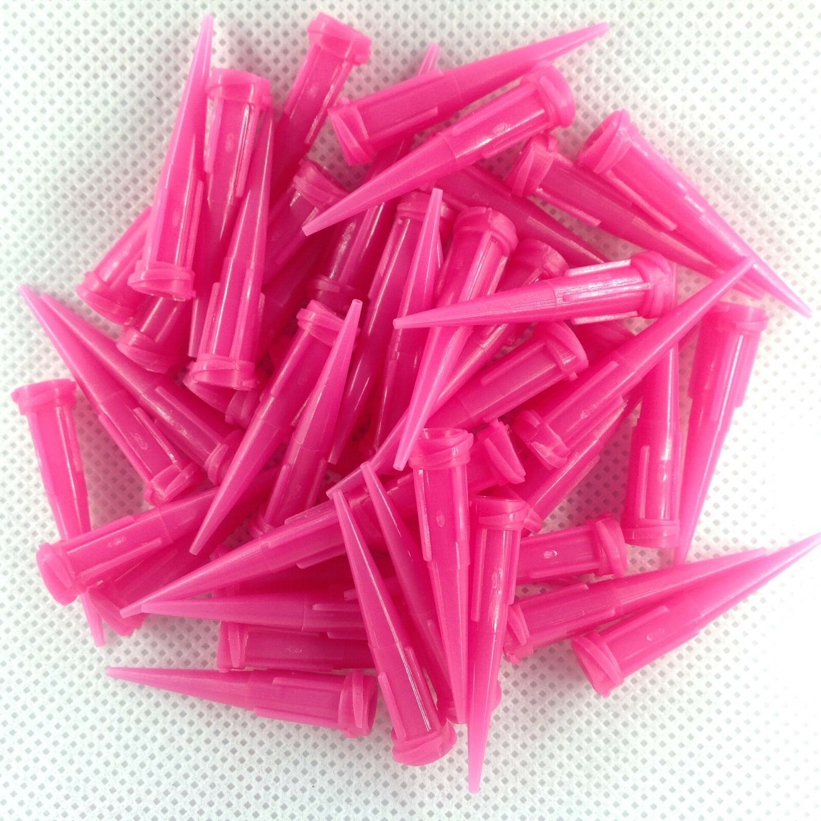 50pcs 20Ga TT Blunt Liquid Glue Dispensing Needle Plastic Tapered Tip