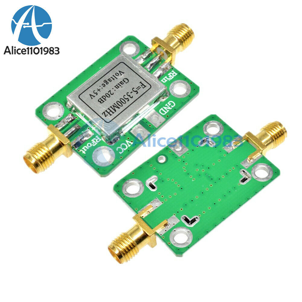 5-3500MHz 20dB with Shielded RF Broadband Low Noise Signal Amplifier Module