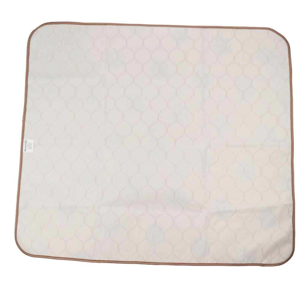Microfiber Pet waterproof Bed Mat Pet Cover Cushion for Dog Puppy Brown L