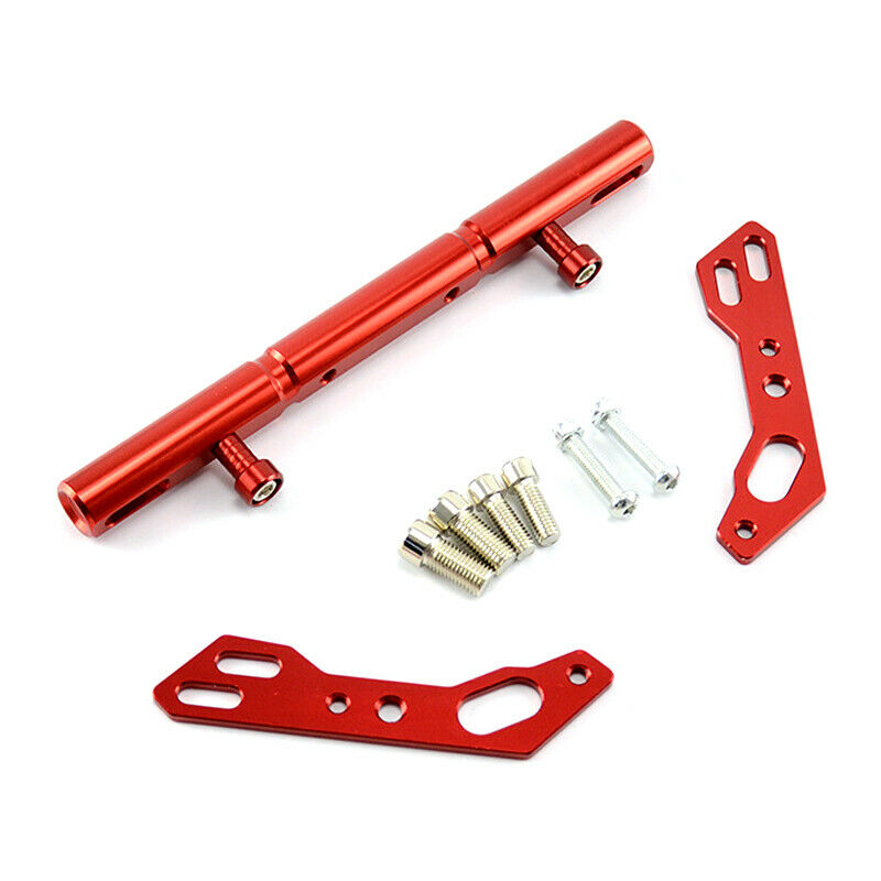 Motorcycle Scooter CNC Aluminum Balance Cross Handlebar Strength Lever Bar Red