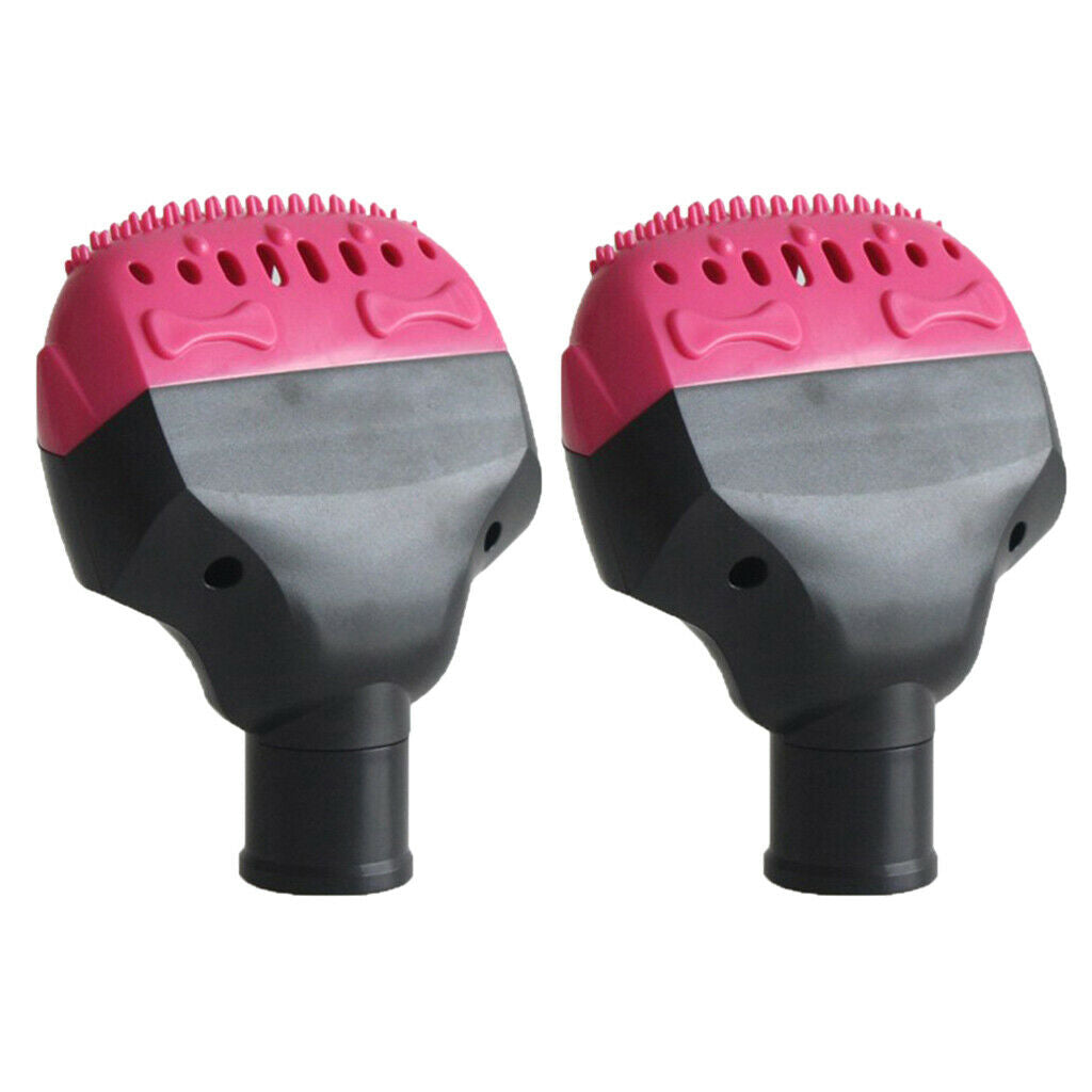 2 X Vacuum Cleaner Brush Remove Animal Hair Universal Brush For Inner Diameter