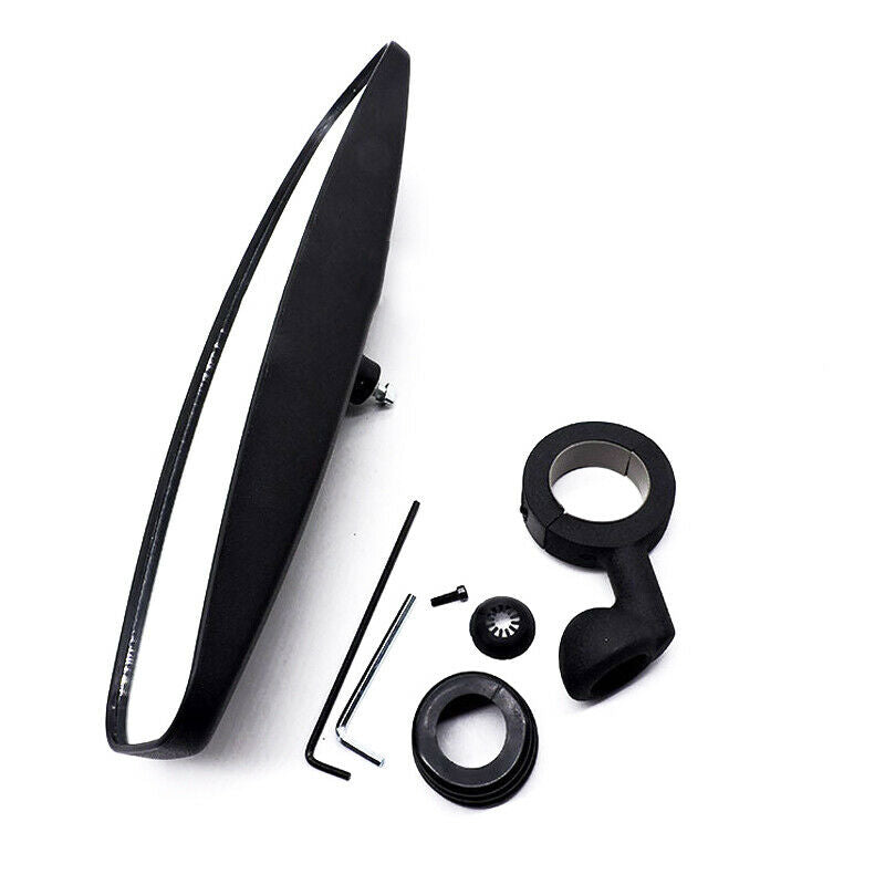1PCS 1.75" OD ATV/UTV Center Rearview Mirror Off-road Large View Fit For Polaris