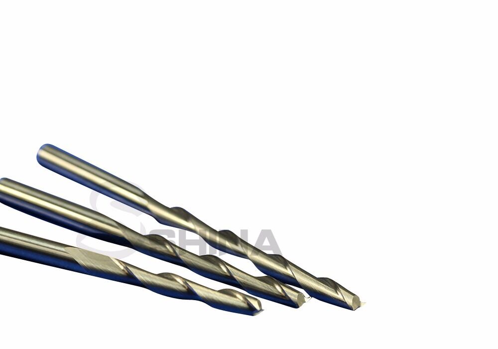 5x 1/8" 3.175 CNC Milling Cutter Two Flutes Tungsten Spiral Router Bits 2*22mm