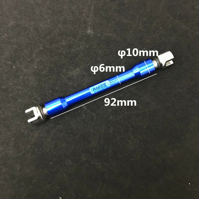 Motorcycle Bike Spoke Wrench Hand Tool with 10Kinds Hardened Tips 5.0-6.8 Covers