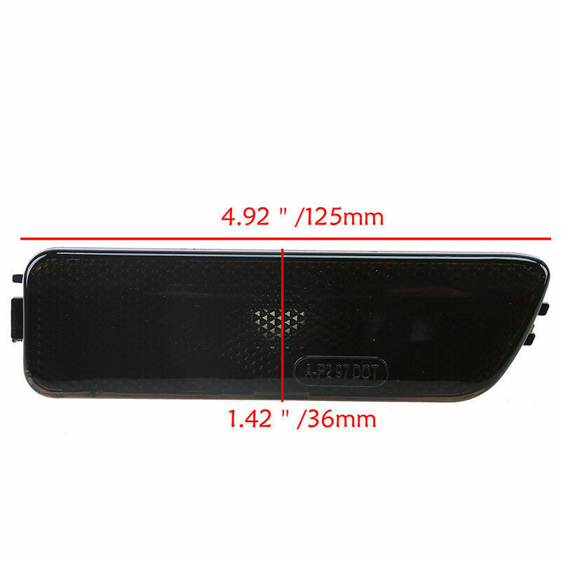 1x Black Car Front Left Side Marker Corner Light For VW Jetta Golf MK4 1999-2005