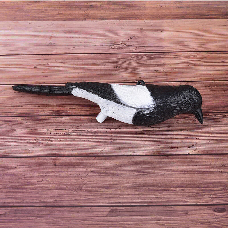 1pc black & white magpie decoy hunting trap bait shooting target bird C DhX Lt