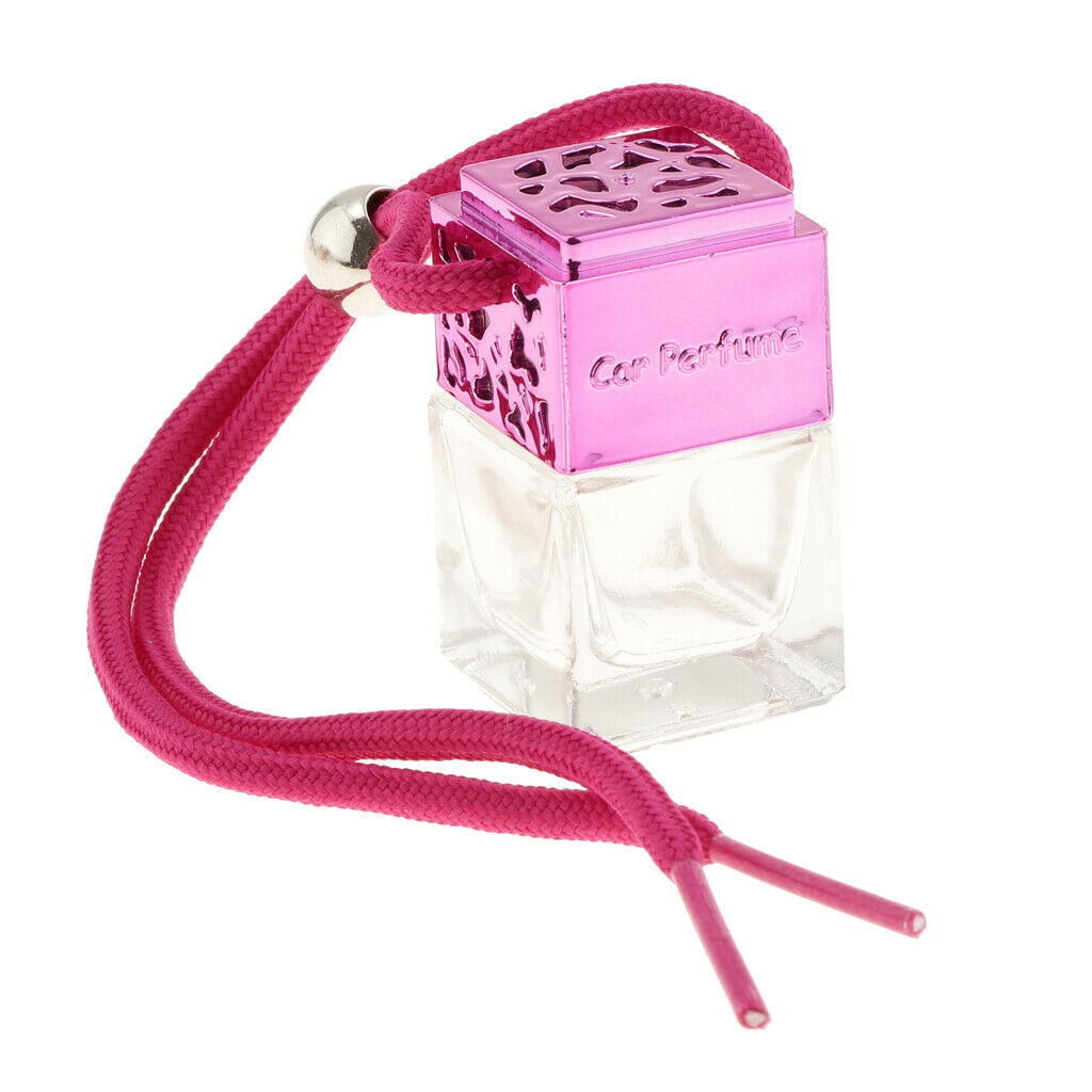 Clear Hanging Air Freshener Bottle 5.5ml Auto Hotel Club Hanging Decoration