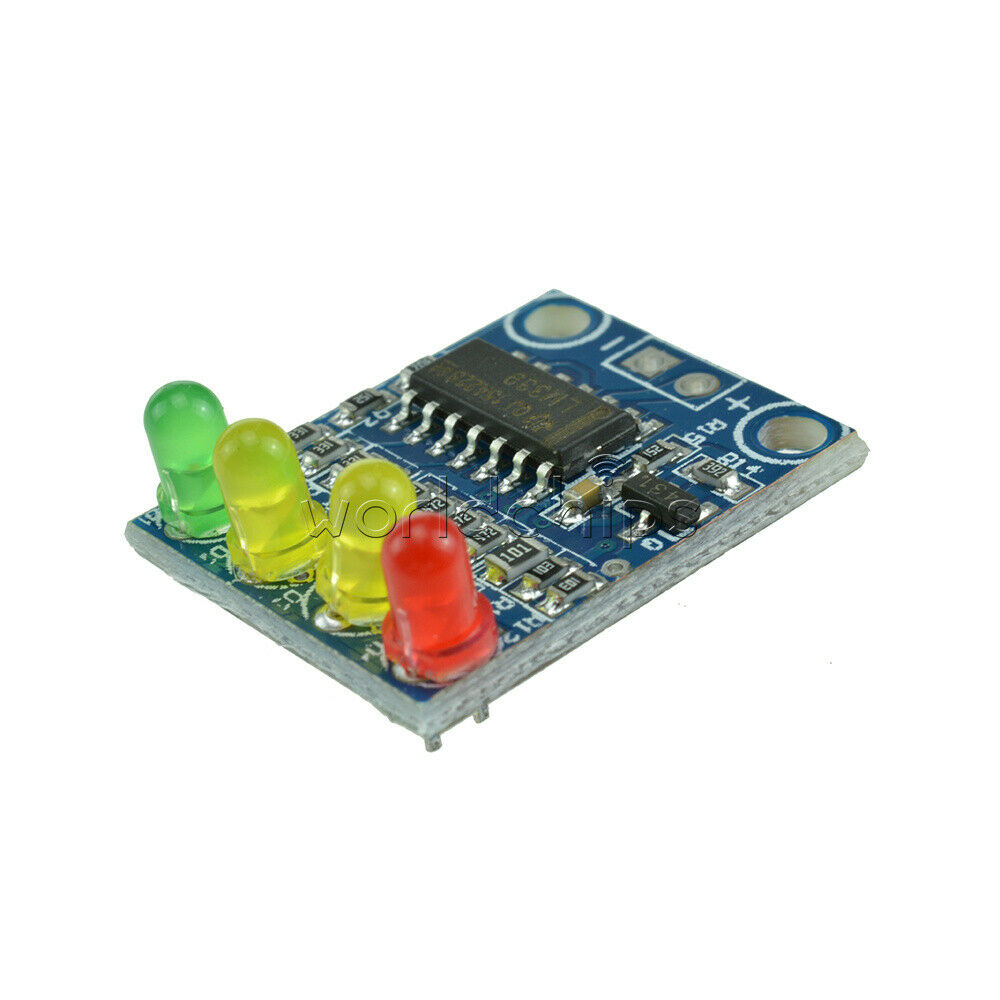 Battery Level Indicator 4 LED Onboard 12V Power Supply Voltage Detection Module