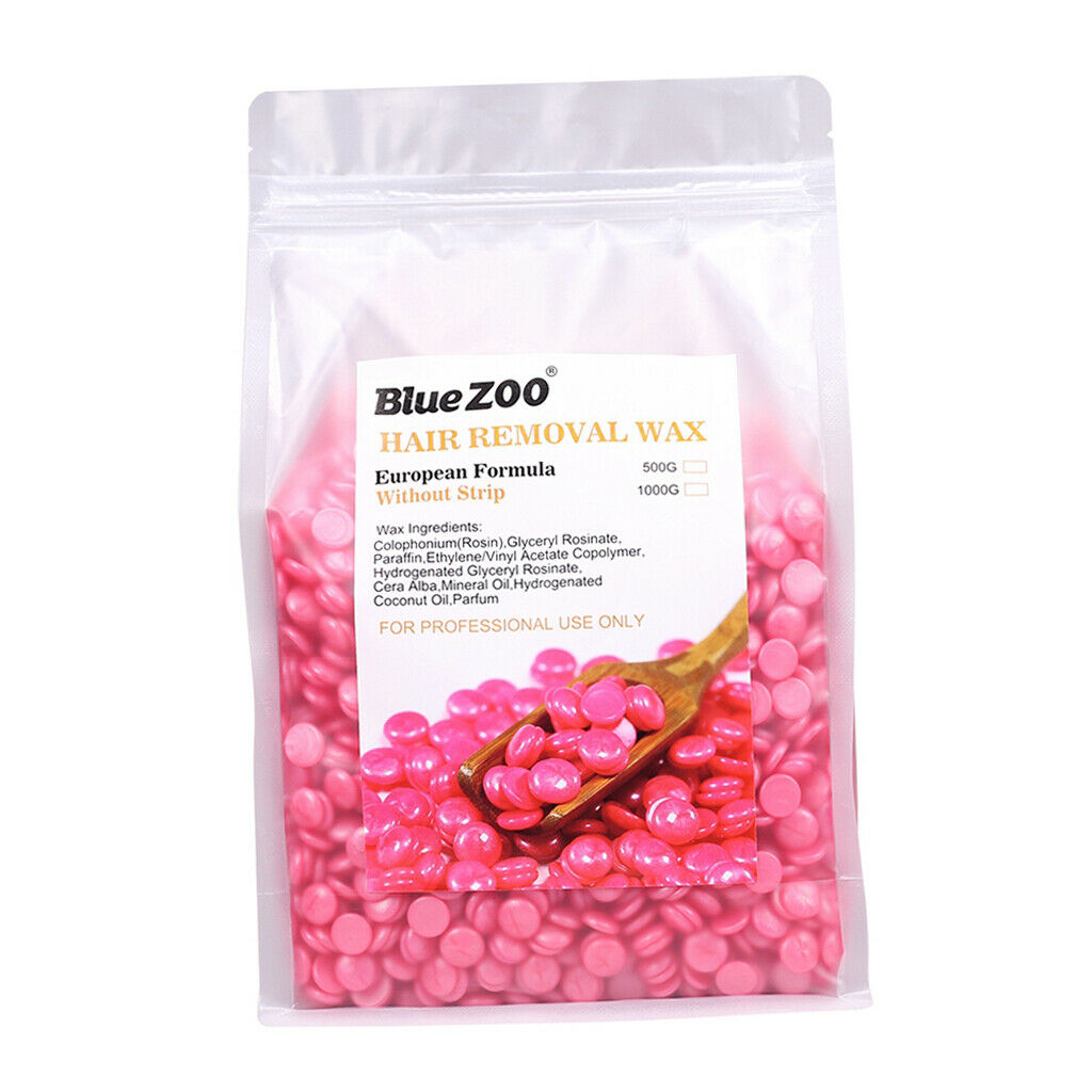 1KG Depilatory Hot Film Hard Wax Pellets Waxing Bikini Hair Removal Bean