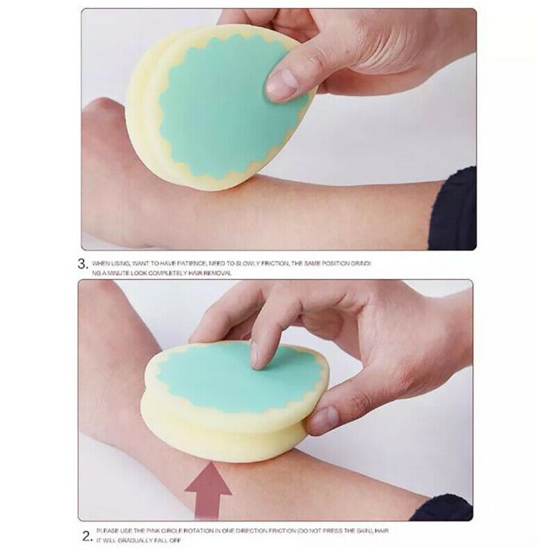 Painless Hair Removal Sponge Soft Hair Depilation Sponge Effective Hair R.l8