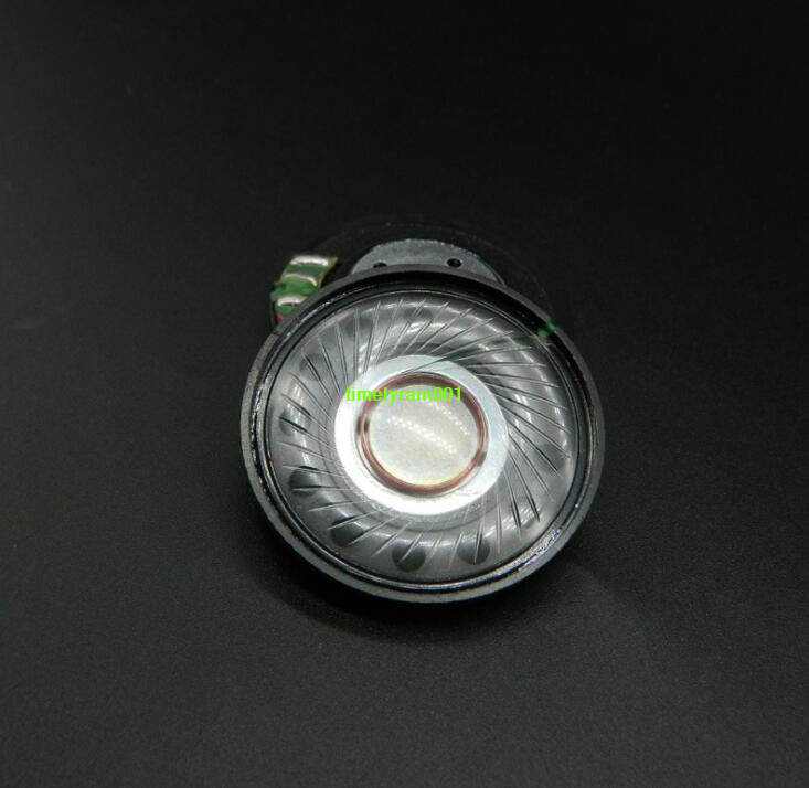2pcs 40mm 32Ω 0.25W~0.3W headphone Headset speaker Subwoofer Audio Parts