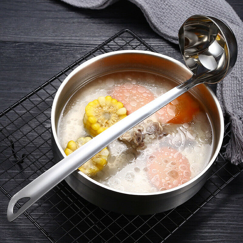 Oil Soup Separate Spoon Home Strainer Cooking Colander Dinner Tablewa.l8