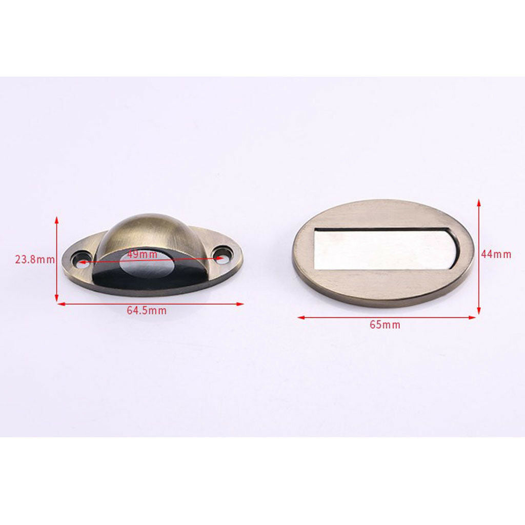 Metal Magnetic Door Stop Door Catcher Door Holder Doorstop Catcher Copper