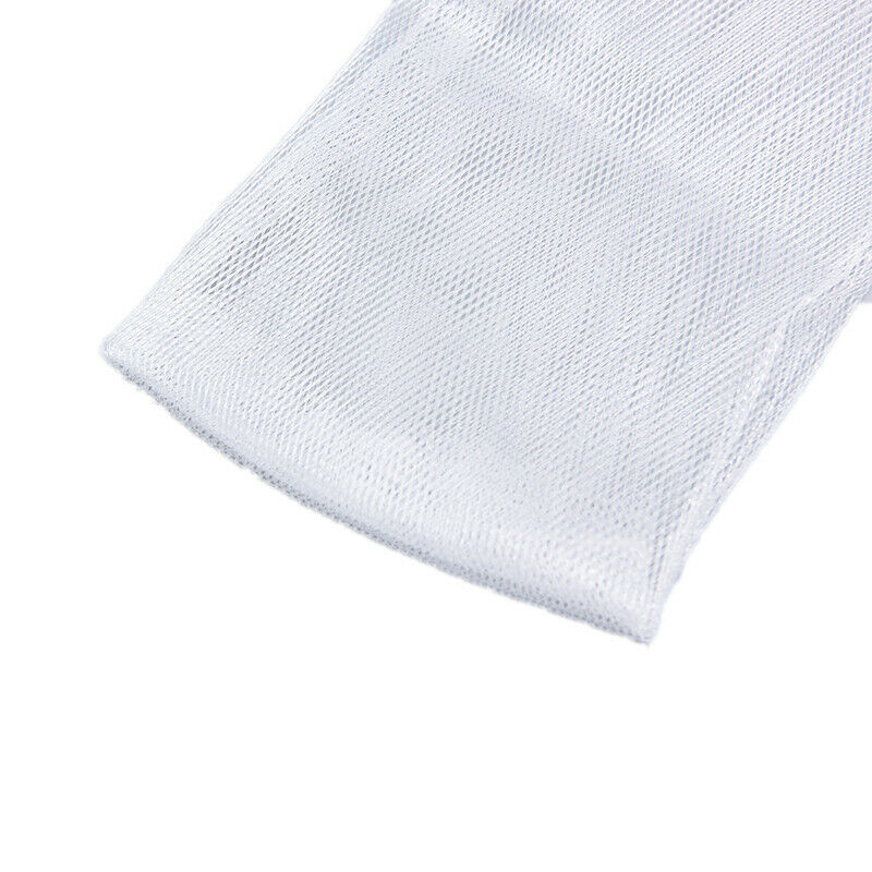 10×Soap Foaming Net Saver Bag Suds Bubble Maker Skin Care Bath Bubble Me.l8