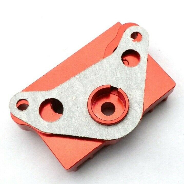 Red 65MM CNC Oil Cooler Adapter Plate 50-125CC Pit Dirt Bike ATV Z50 Motorcycle
