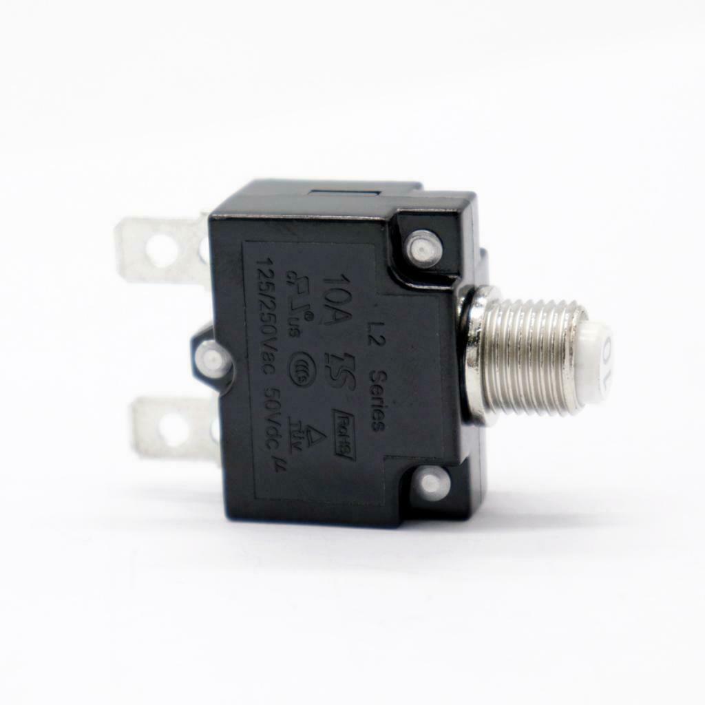 4Pcs 30A+15A Push Button Circuit Breaker Overload Protector Switch Fuse