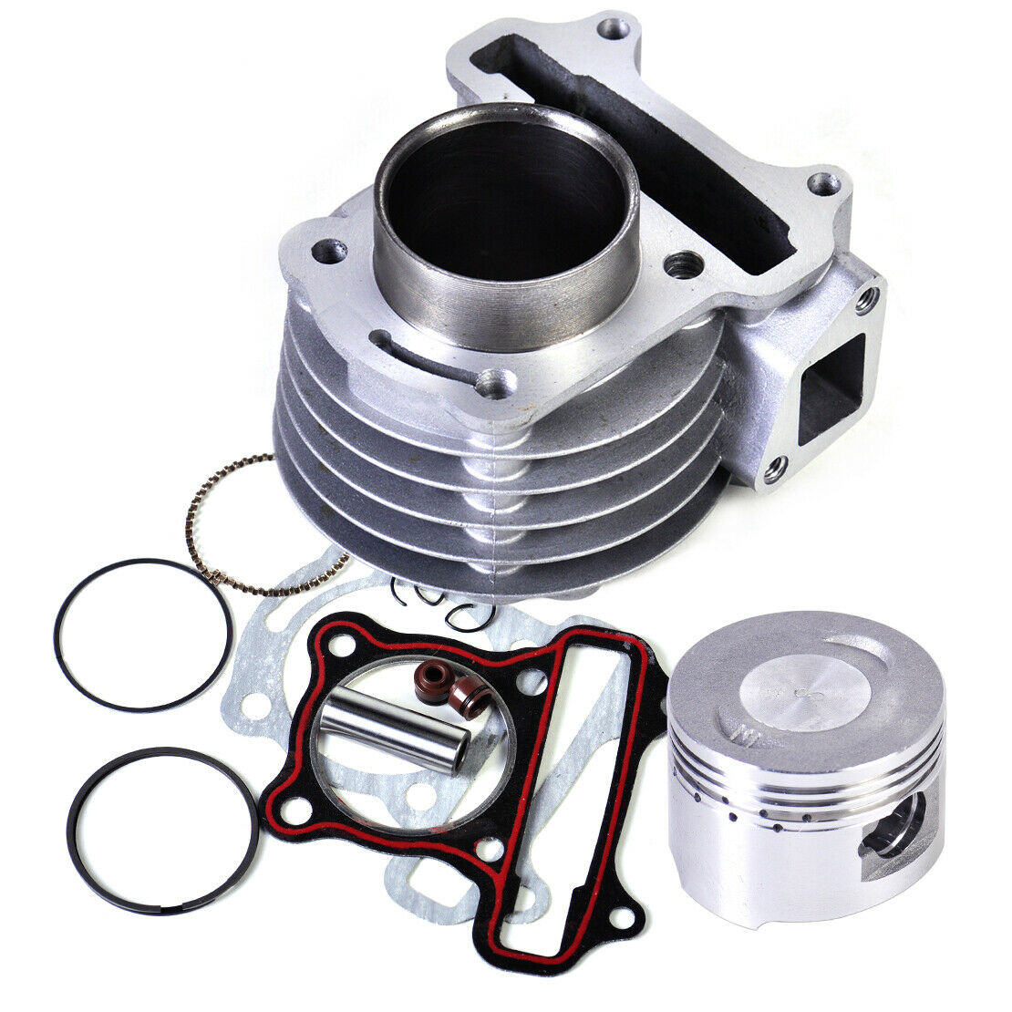 Big Bore Kit Cylinder Piston Rings Fit for Scooter Moped GY6 50 80 139QMB An